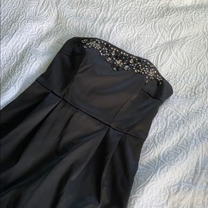 EXPRESS-Black embellished cocktail dress